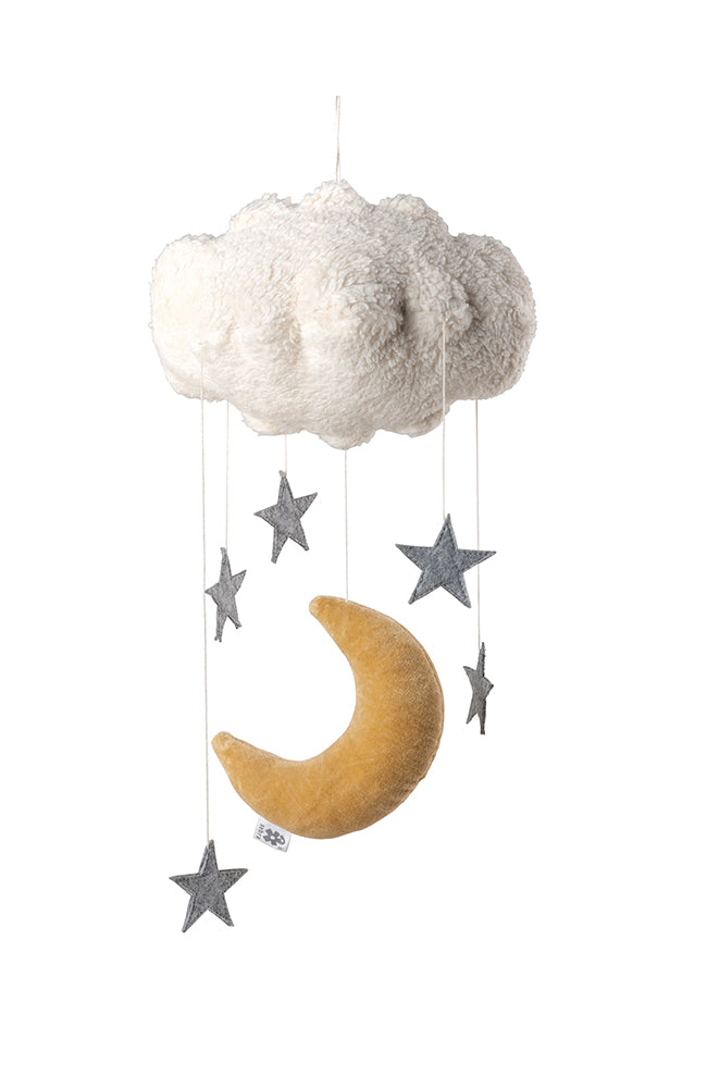 Baby Mobile - Moon & Stars Sebra Sängmobil