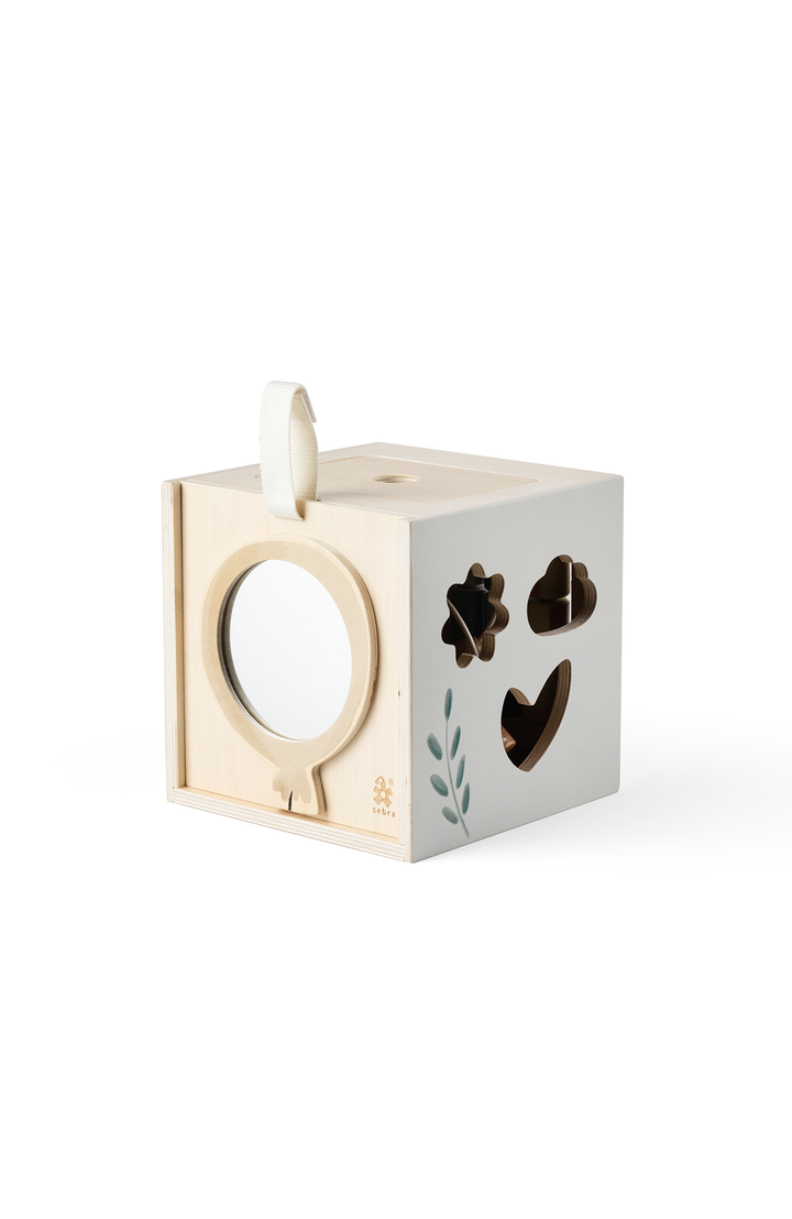 Motor Skills Play Box Wooden Sebra Leksak