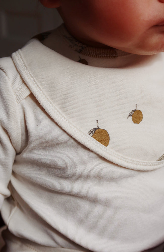 2-pack Dry Bib - Lemon Konges Slöjd bibs