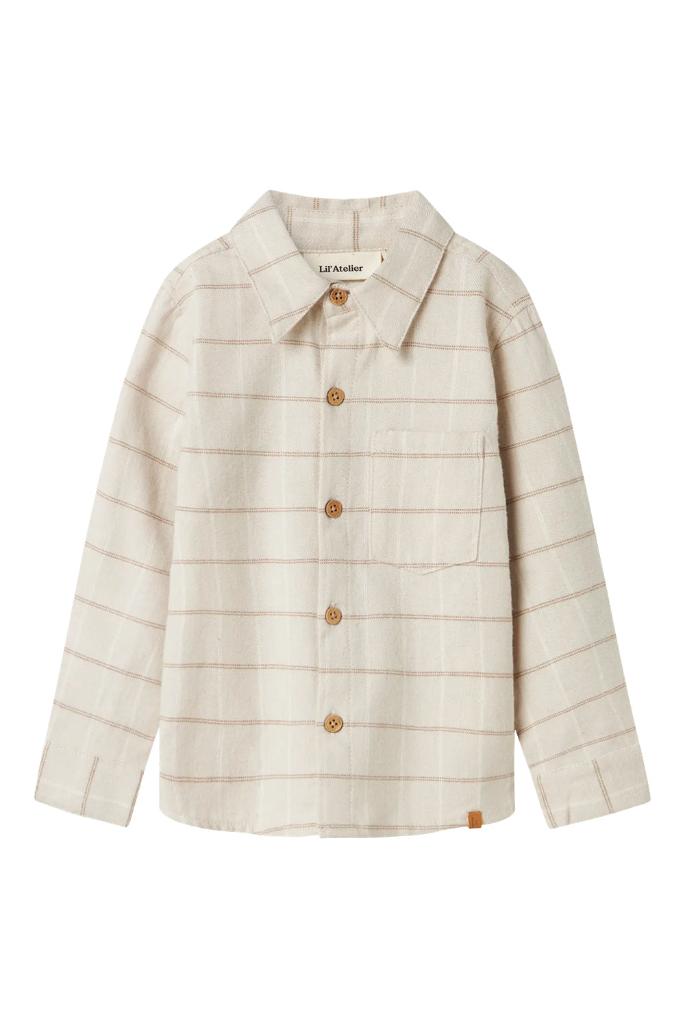 Nadim LS Shirt - Pure Cashmere Lil' Atelier Skjorta