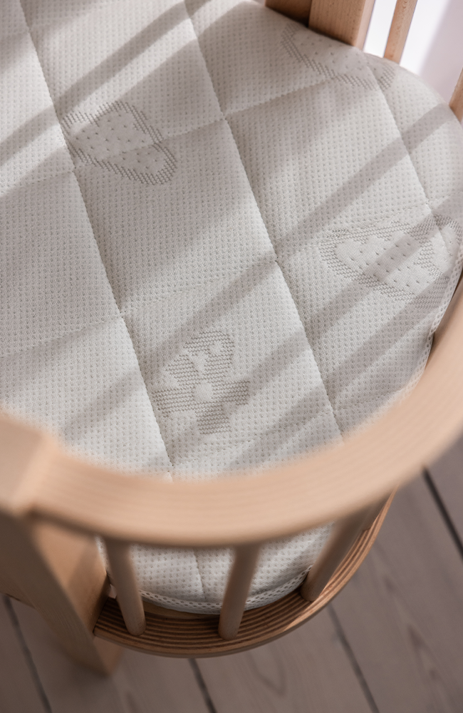 Sebra X Träumeland Mattress Bedside Crib Sebra Säng