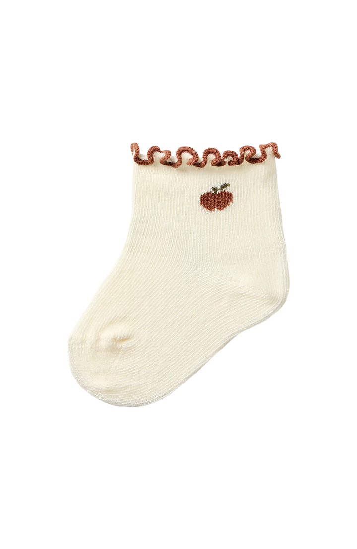 Fiducia Baby Strumpor - Turtledove Apple Lil' Atelier Strumpor