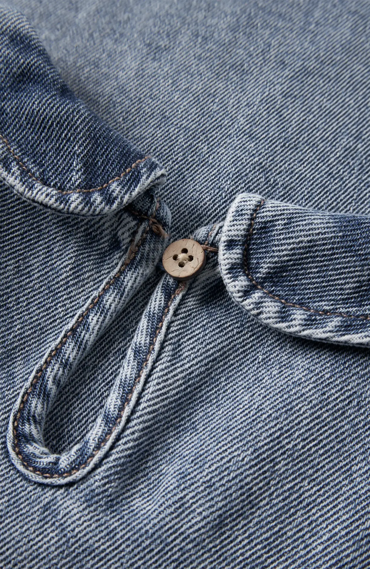 Karole Denim Dress - Medium Blue Denim
