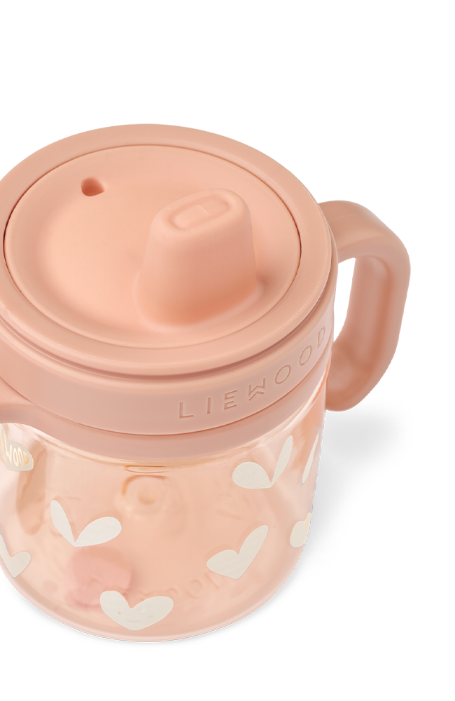 Kylo Tritan Sippy Cup 280ml - Sweethearts/Pale tuscany