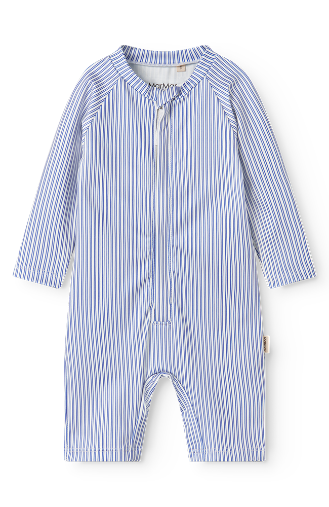 Swal Baby Swimsuit - Bolich Blue Stripe MarMar Copenhagen Badkläder