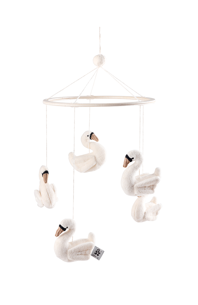Baby Mobile - Swans