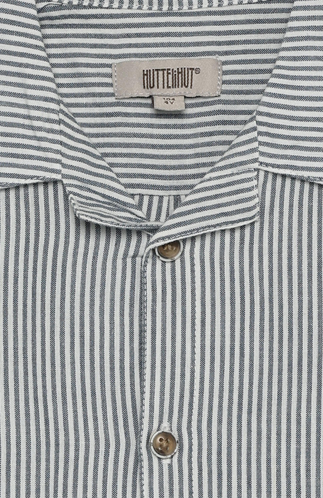 Shirt SS YD Stripe - Bering Sea HUTTEliHUT Skjorta
