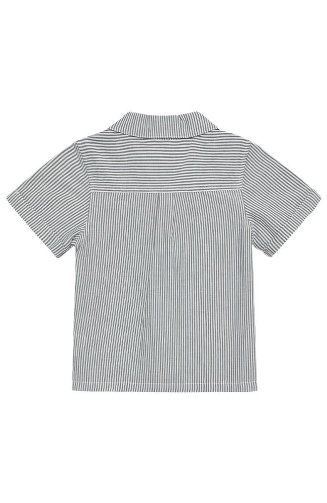 Shirt SS YD Stripe - Bering Sea HUTTEliHUT Skjorta