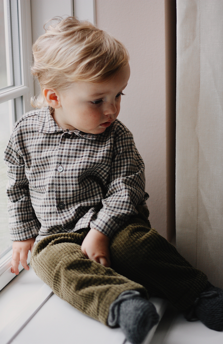 Saxo Shirt Baby - Tweedy