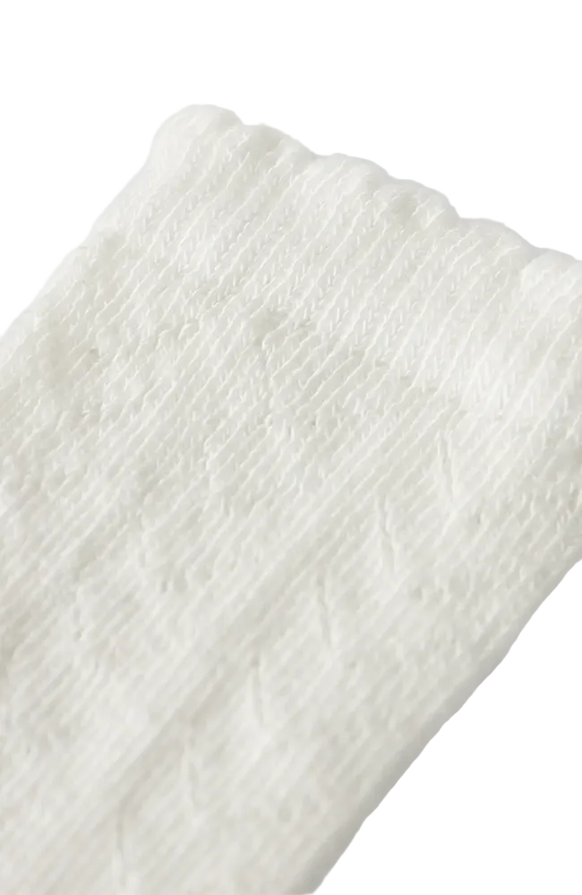 Herda Knee Socks - Coconut Milk Lil' Atelier Strumpor
