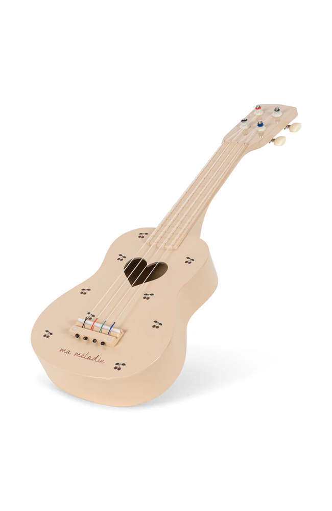 Wooden Ukulele - Cherry Konges Slöjd Leksak