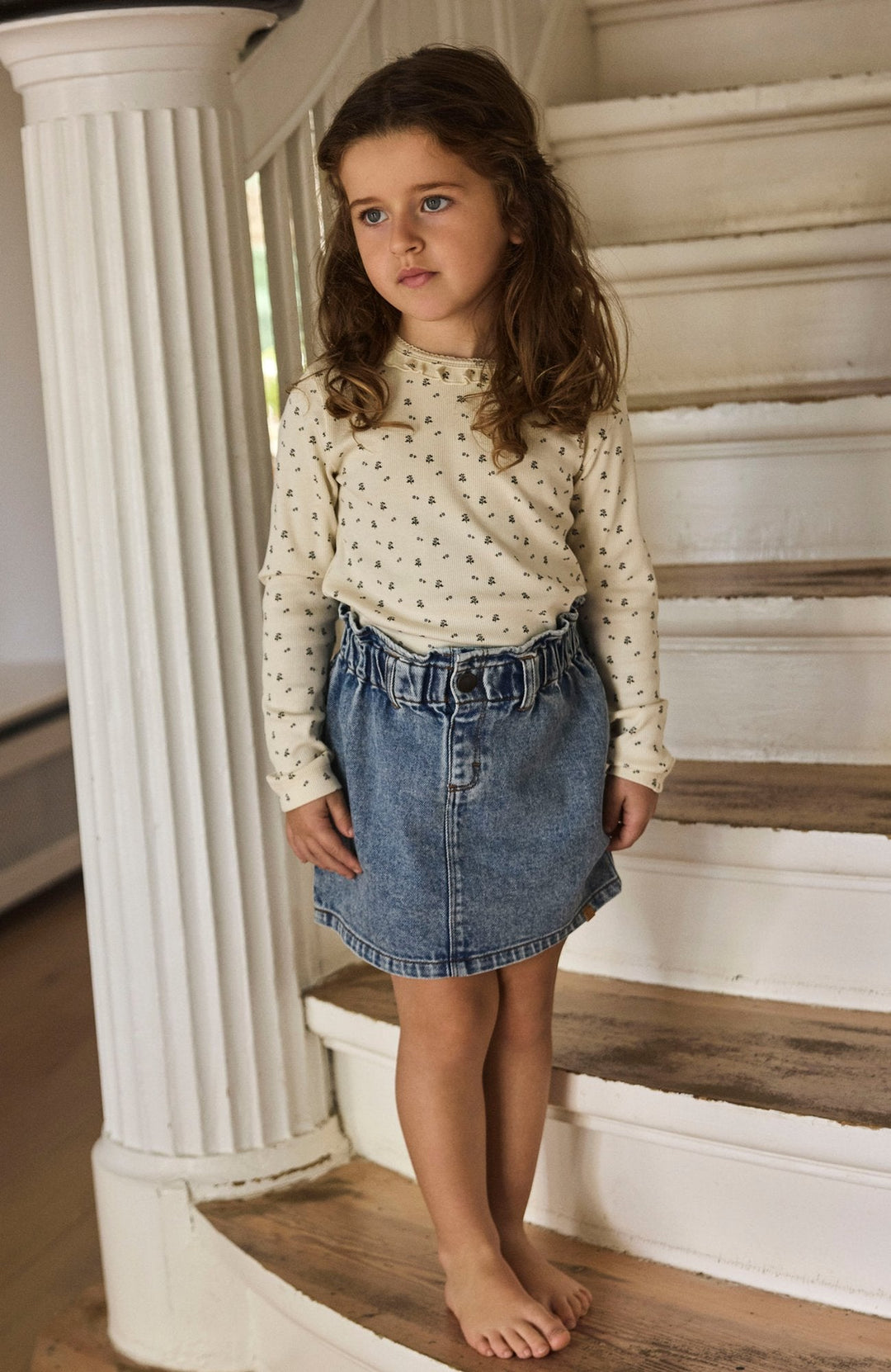 Lago Mai Topp - Turtledove Blue Flower - detalj 5