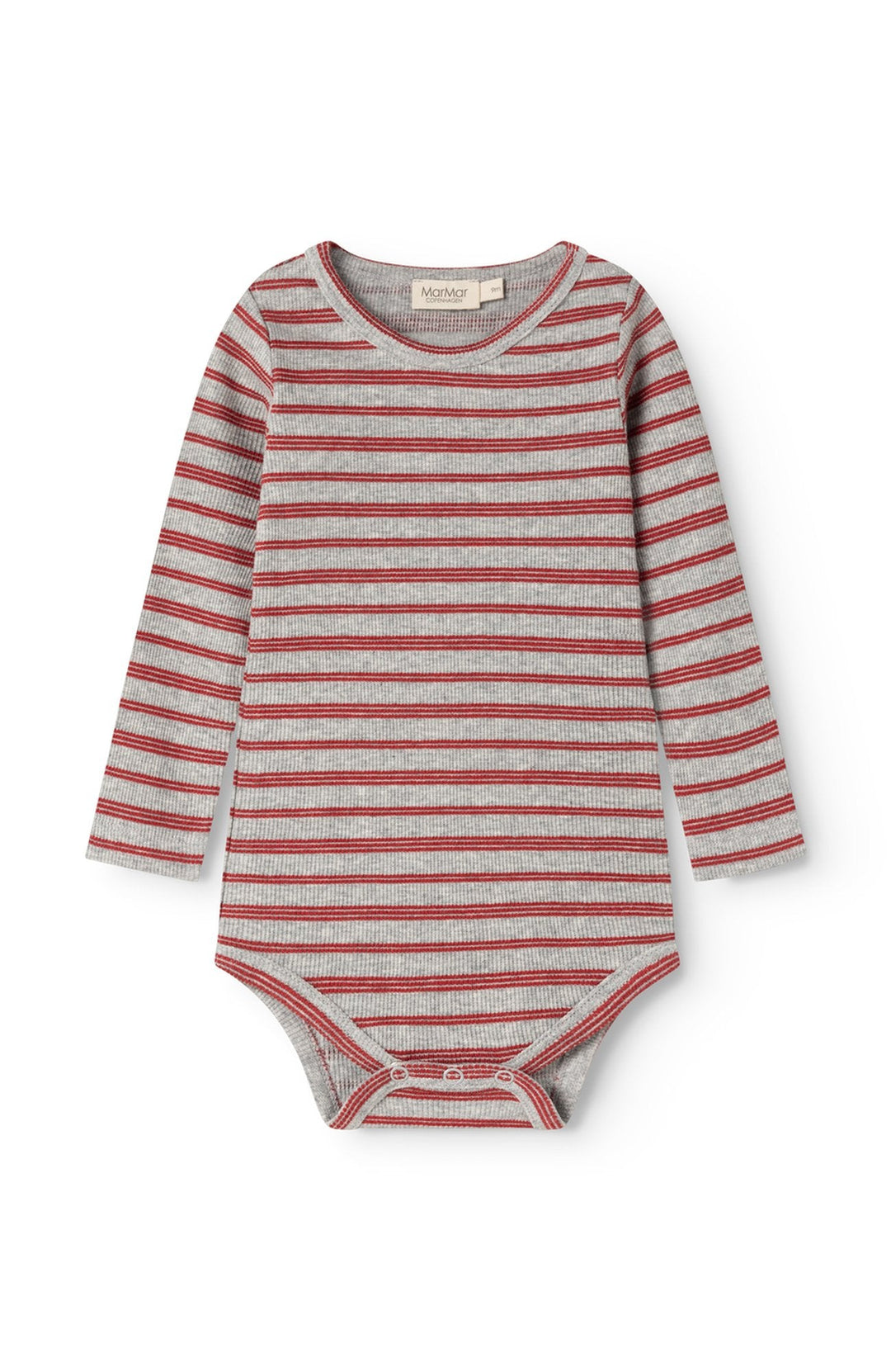 Benedicte Modal Fine Rib Body - Cherry Stripe MarMar Copenhagen Body