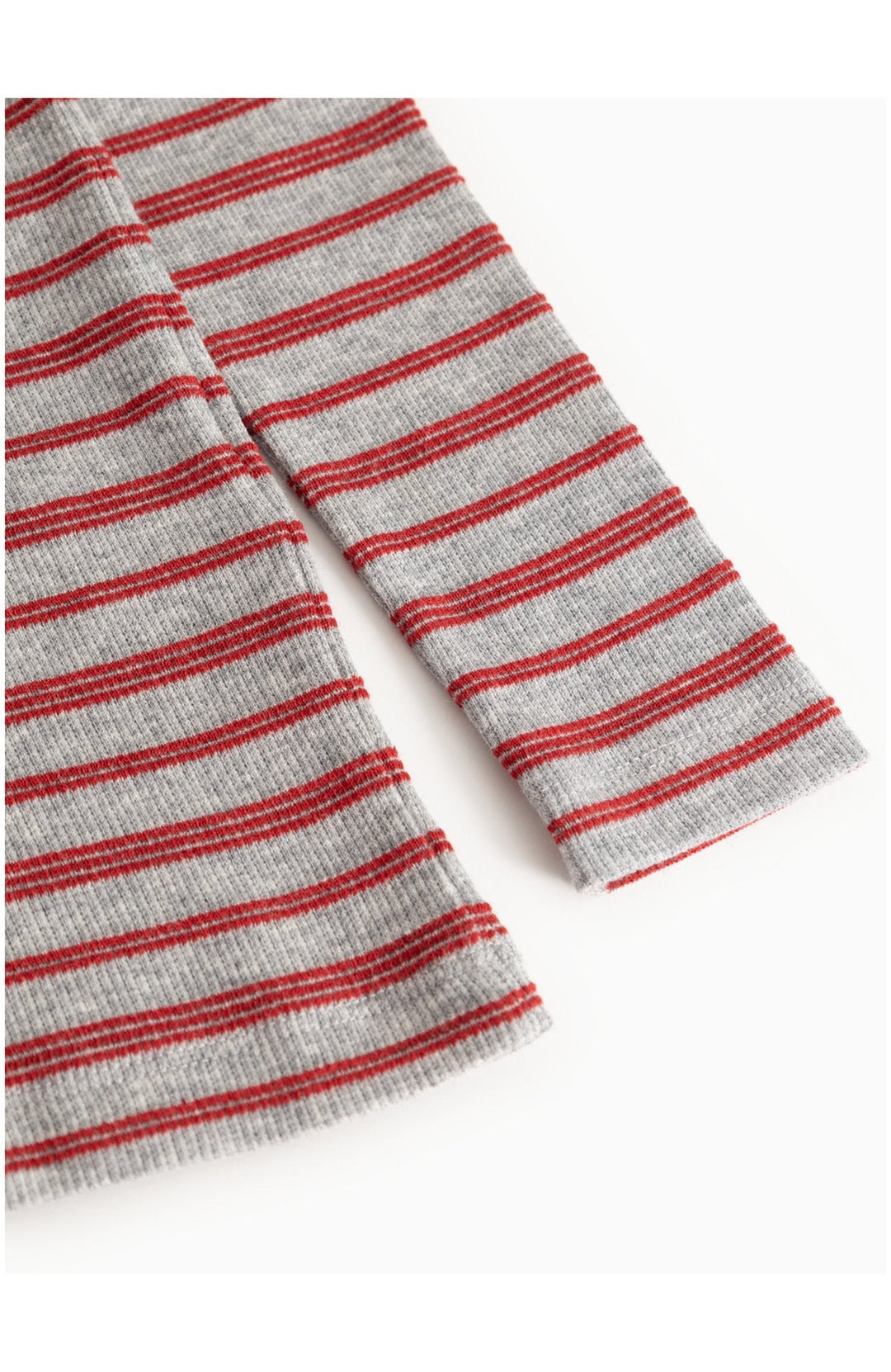 Tani Modal Fine Rib Long Sleeve - Cherry Stripe MarMar Copenhagen Tröja