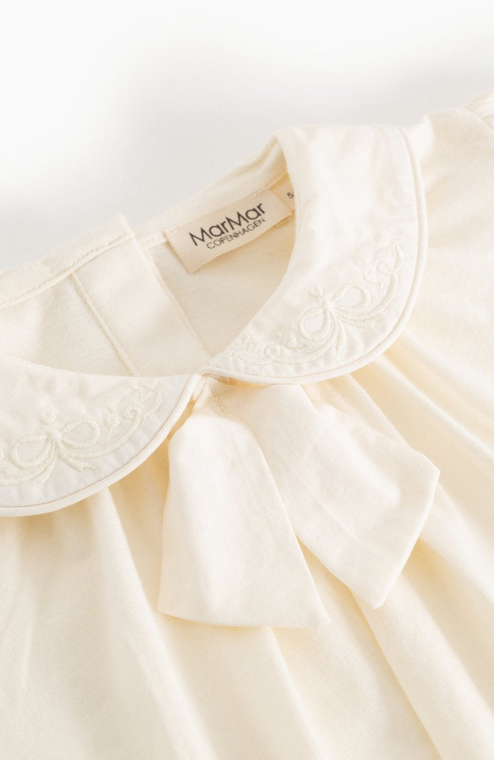 Tielle Modal Fine Top - Gentle White MarMar Copenhagen Topp