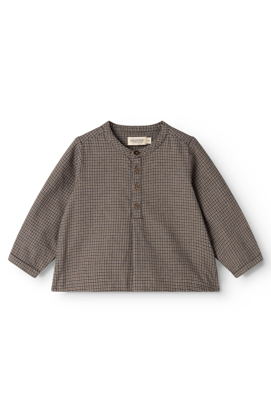 Totoro Structured Cotton Shirt - Houndstooth Check MarMar Copenhagen Skjorta