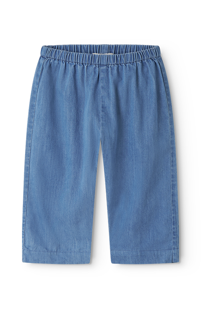 Panto Light Blue Denim Trousers - Blue Denim