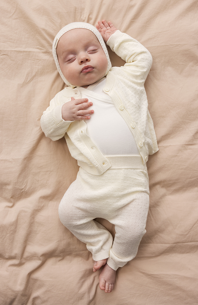 Aly Modal Mini Dots - Gentle White MarMar Copenhagen mössa