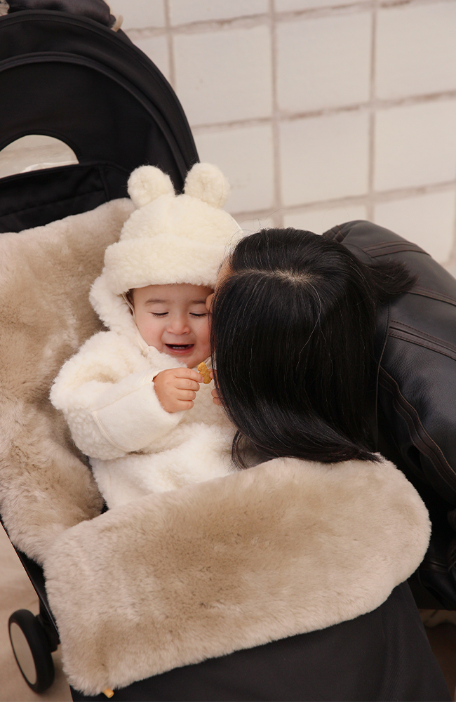 Puffmuff Stroller Liner - Toast Binibamba åkpåse