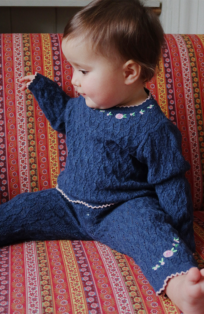 Rosier Pants - Ensign Blue Konges Slöjd Byxor