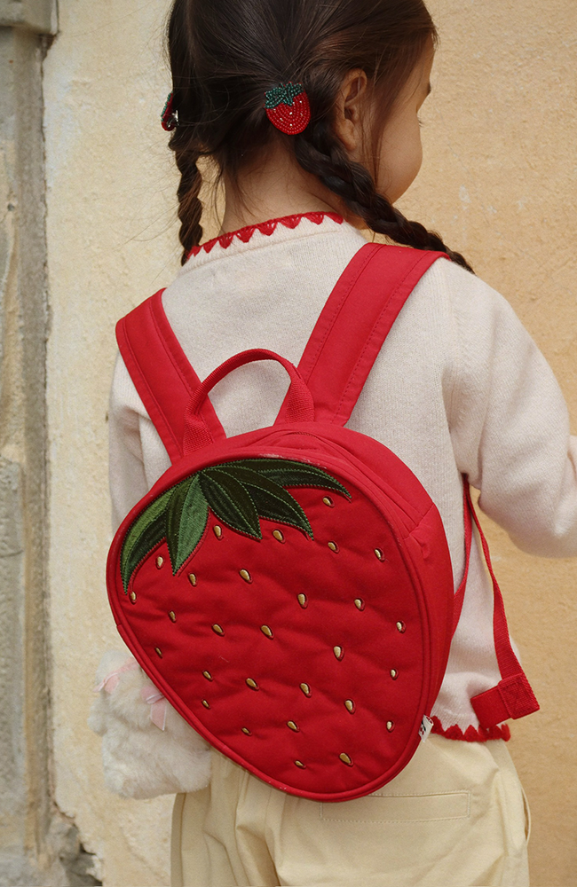 Mini Backpack - Strawberry Konges Slöjd ryggsäck