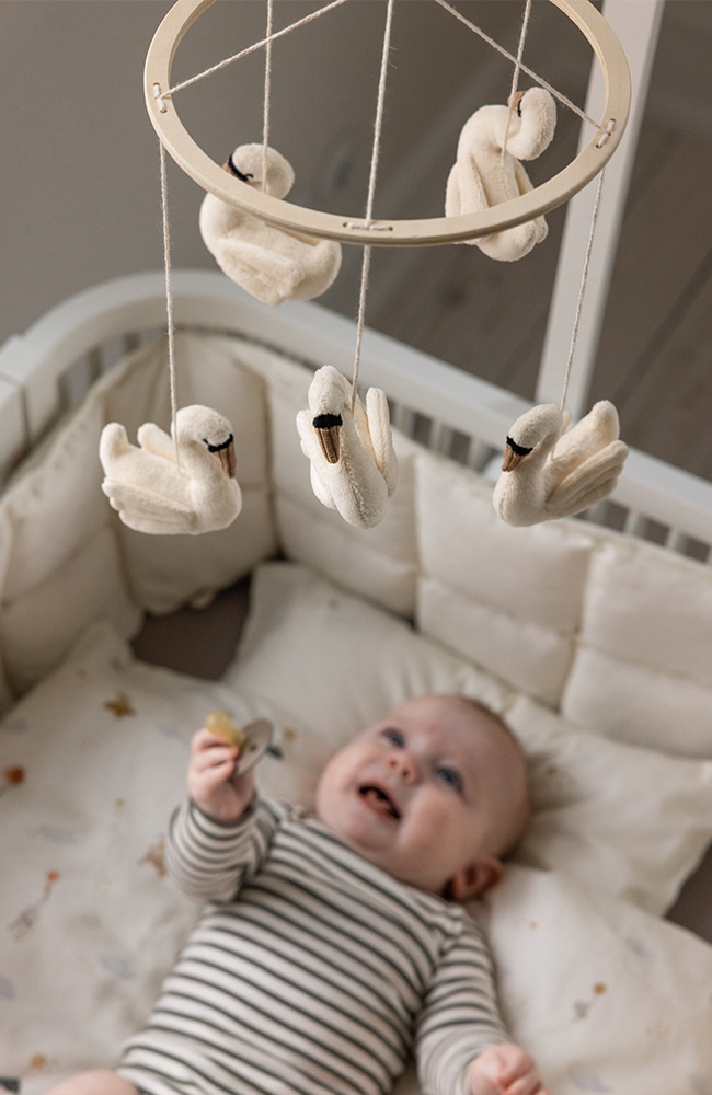 Baby Mobile - Swans