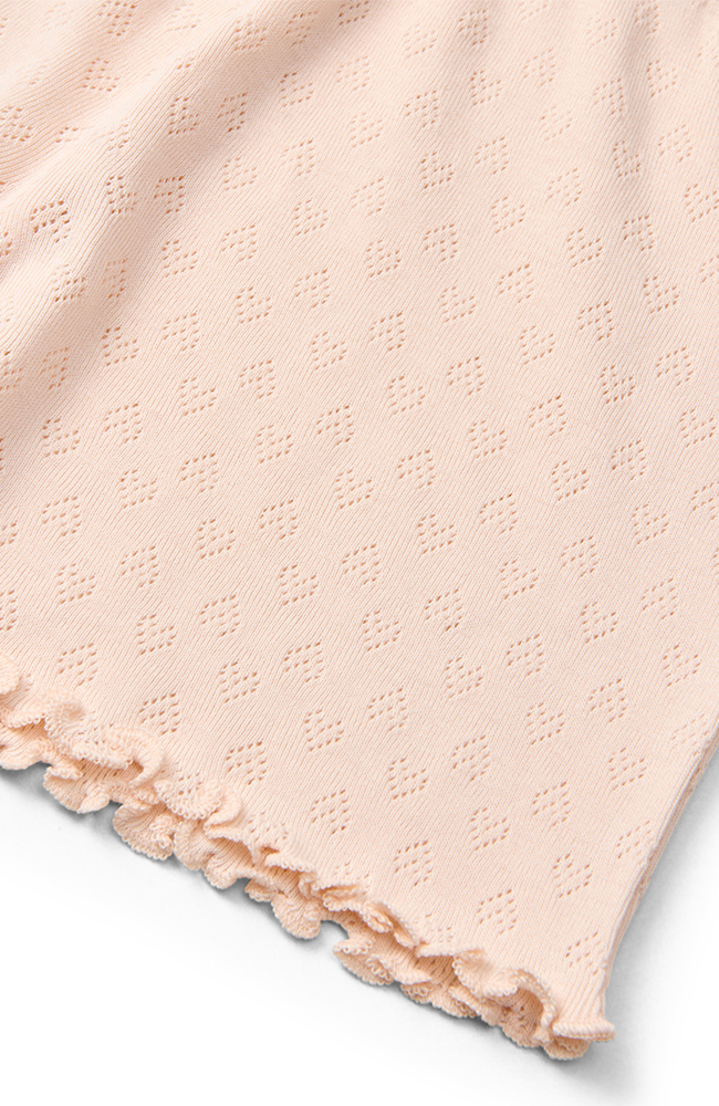 Pointelle Heart Shorts - Dusty Rose Copenhagen Colors Shorts