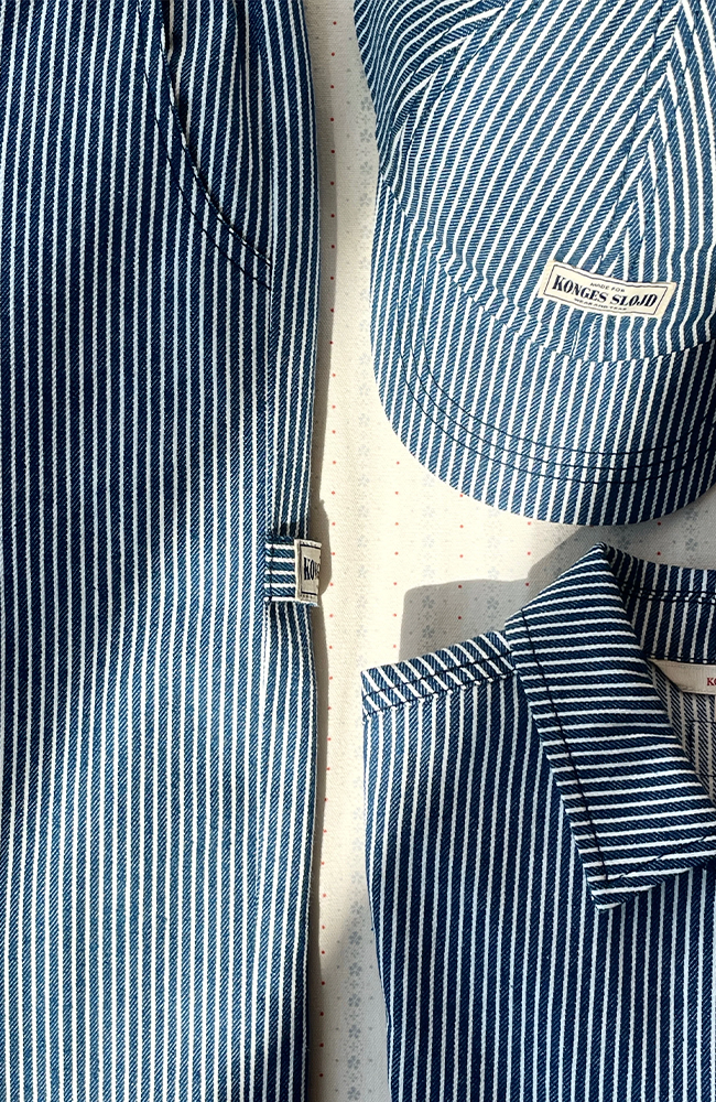 Luc Cap - Blue Stripe Konges Slöjd keps