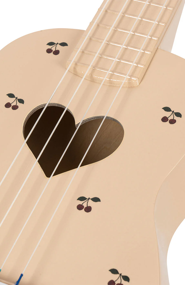 Wooden Ukulele - Cherry Konges Slöjd Leksak