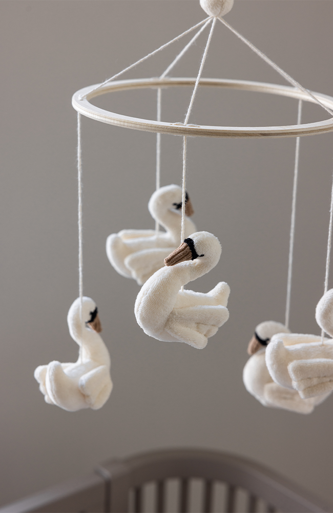 Baby Mobile - Swans