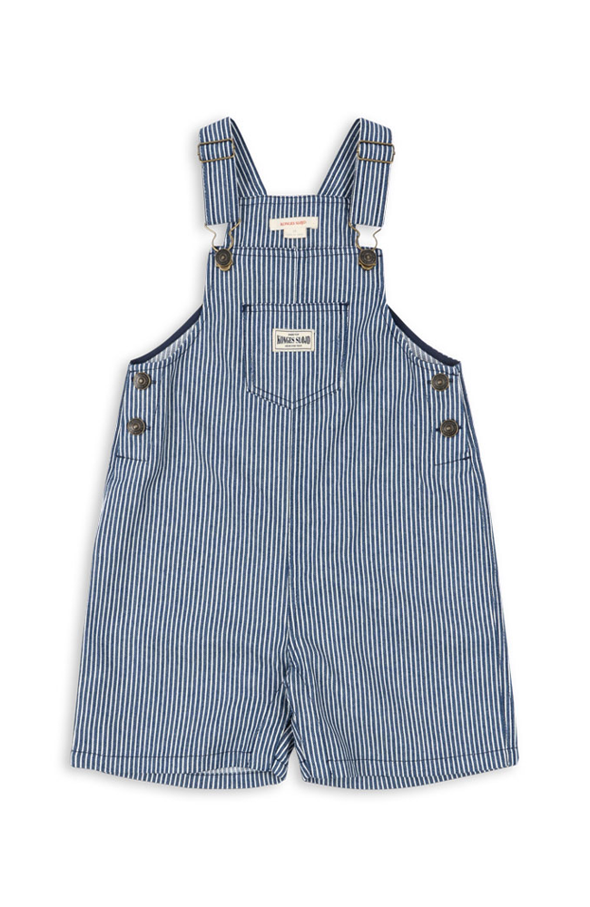 Luc Overalls - Blue Stripe Konges Slöjd hängselbyxor
