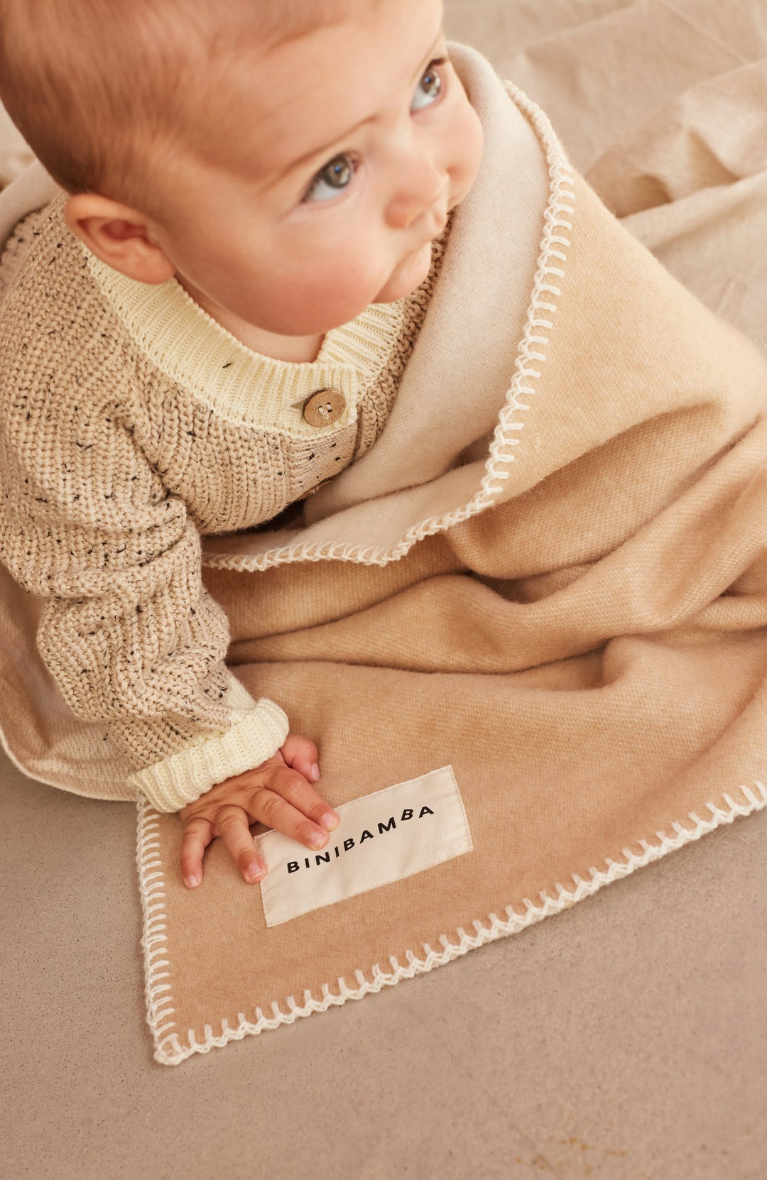 Merino Biniblanket - Two Tone Binibamba Filt