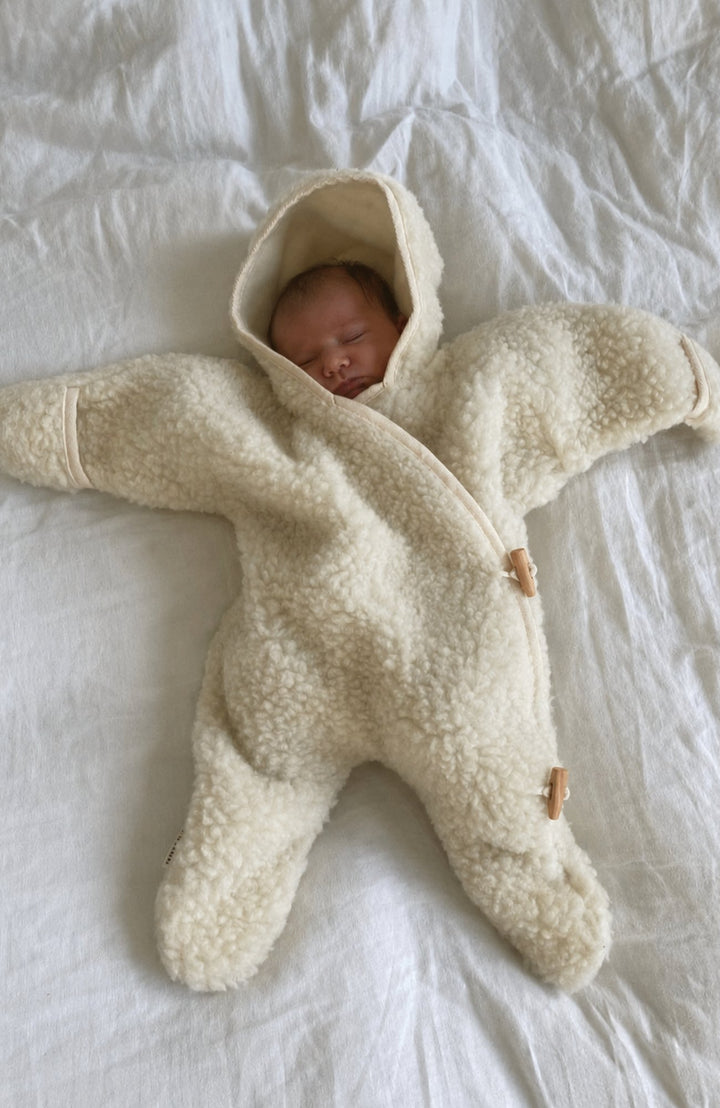 Merino Snugglesuit - Milk Binibamba Onesie