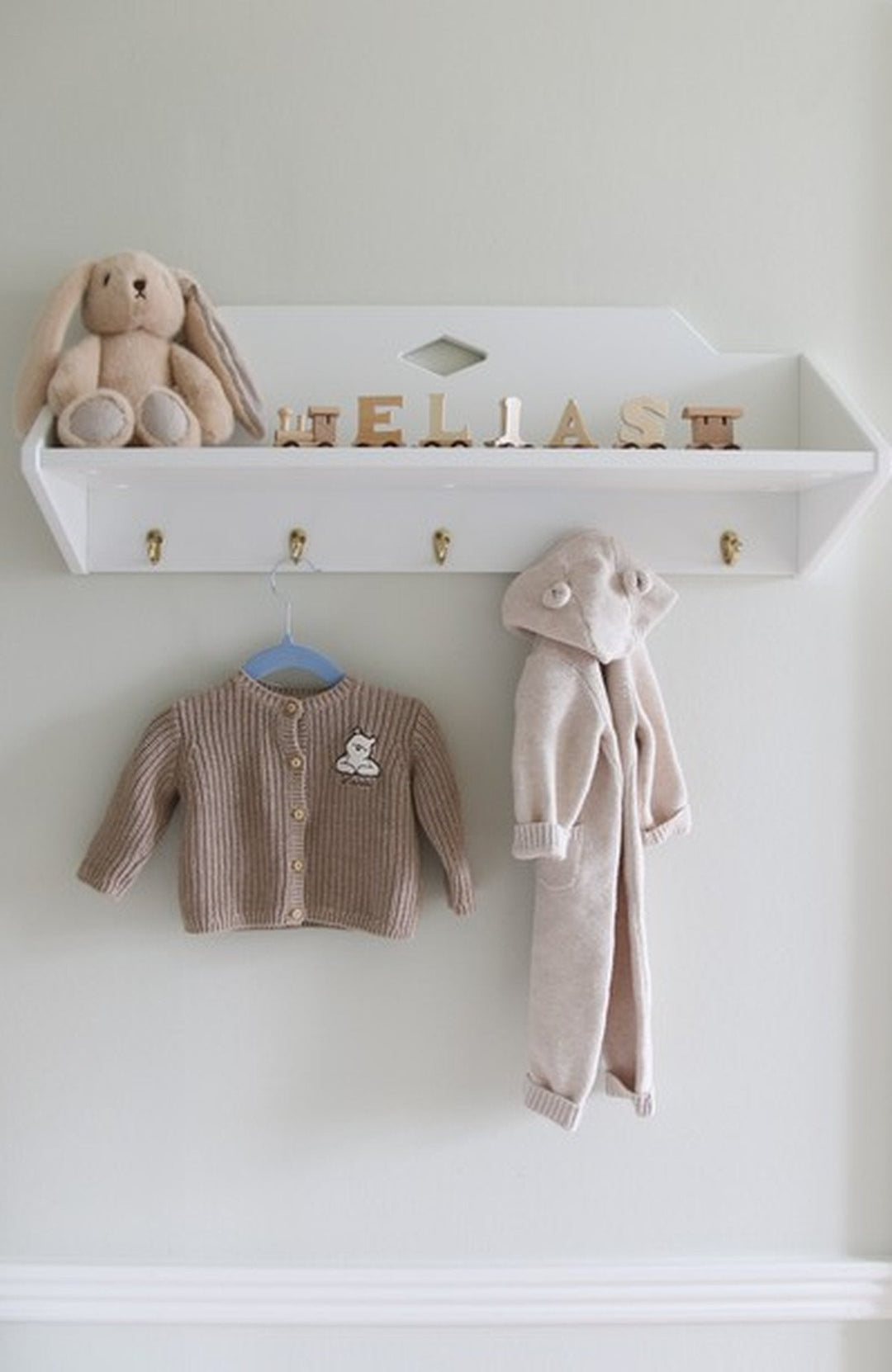 Billie Bunny gosedjur - Latte - detalj 4
