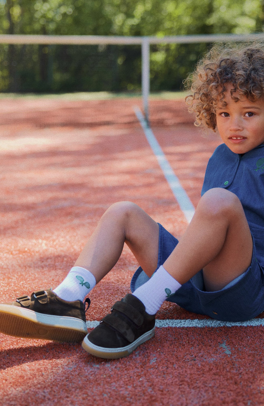 Victor Shorts - Mid Blue - detalj 3