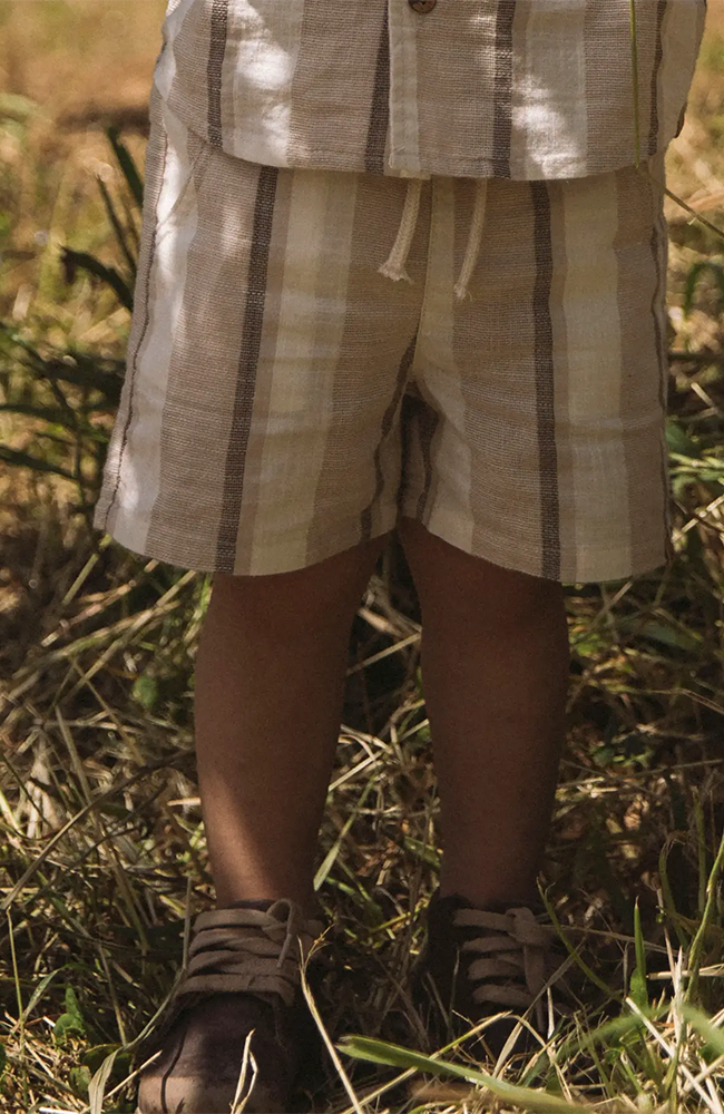 Fibert Loose Shorts - Coconut Milk