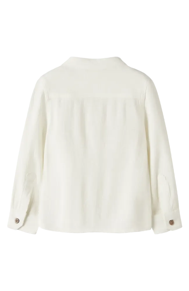 Freddie Loose Shirt - Coconut Milk Lil' Atelier Skjorta