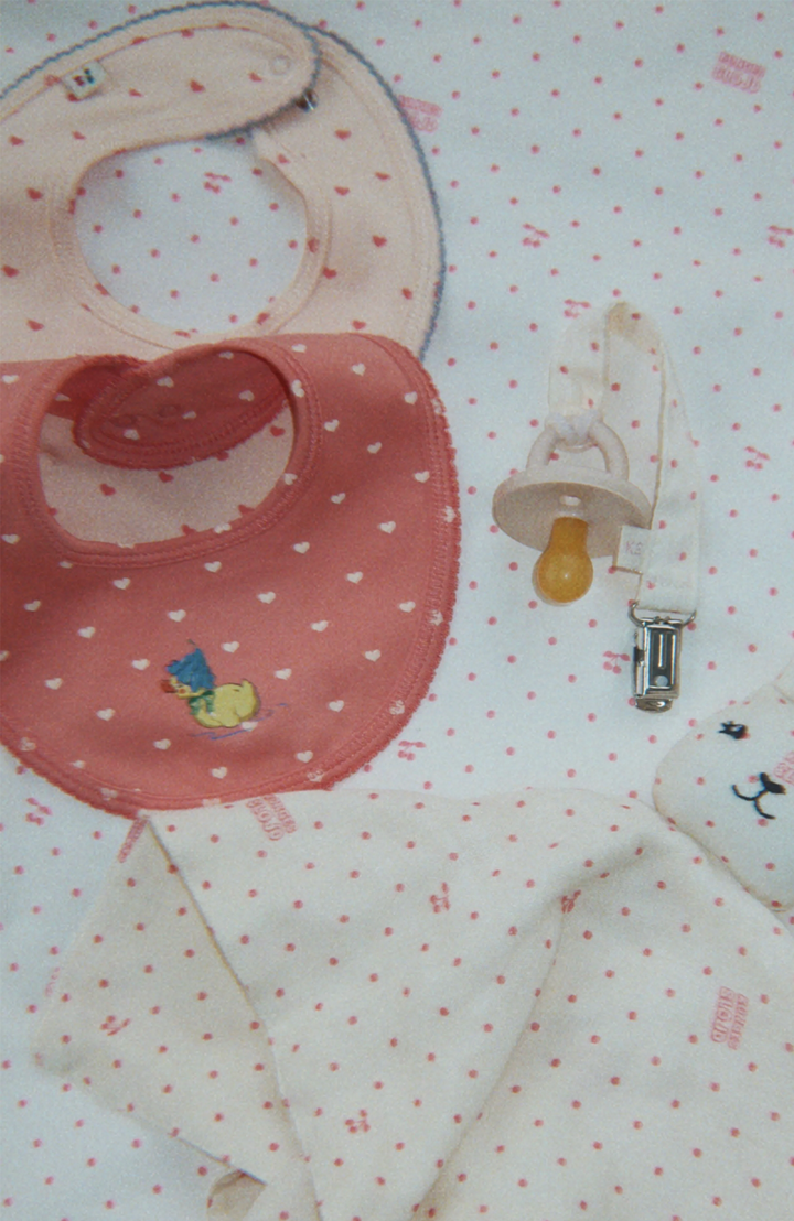 Basic 2 Pack Bibs - Coeur Lantana / Teddy Coeur