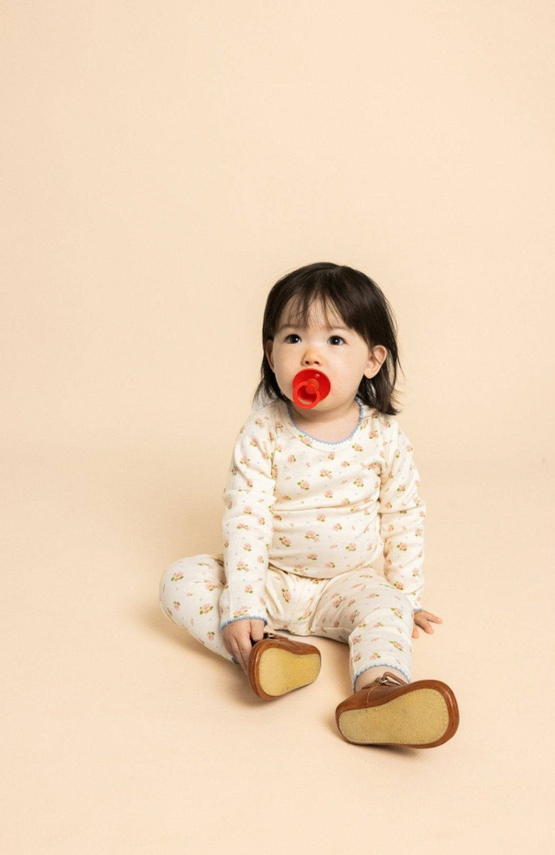 Fresa Leggings - Soft Pink Poppy - detalj 1