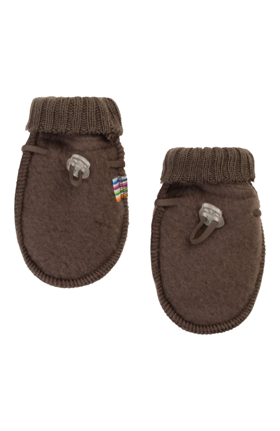 Wool Mittens - Dark Brown Joha ytterkläder