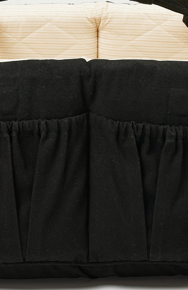Organic Multifunctional Lift - Black w/ Cream Solid Stripe Copenhagen Colors babylift