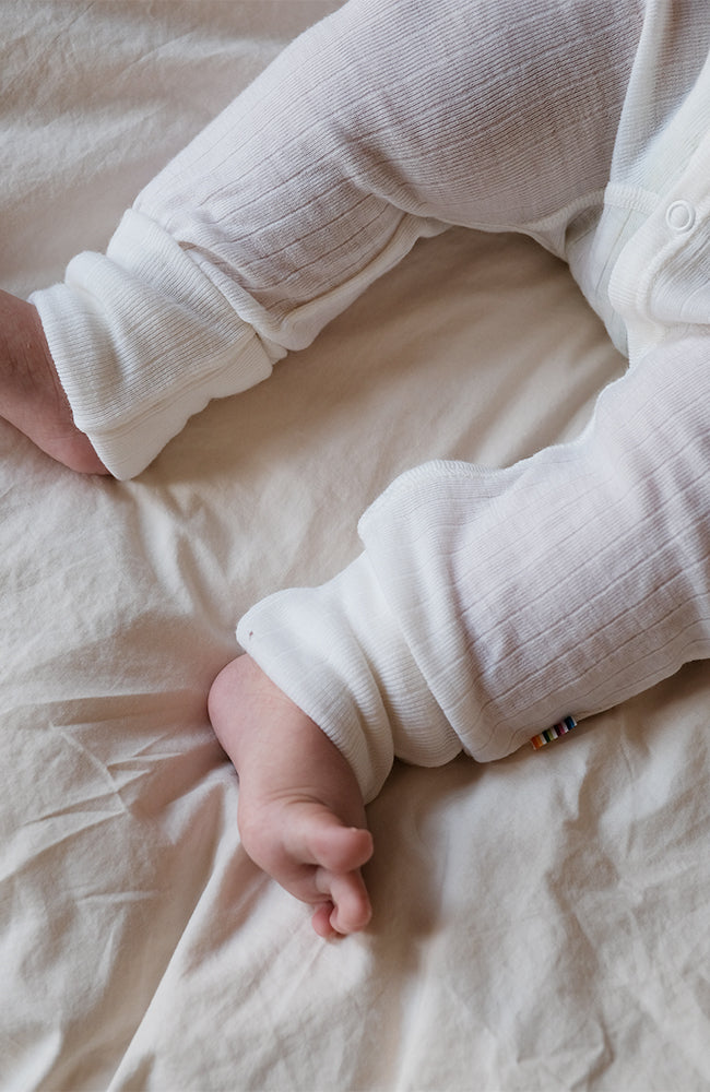 Wool Onesie 2 in 1 - Nature White Joha onesie