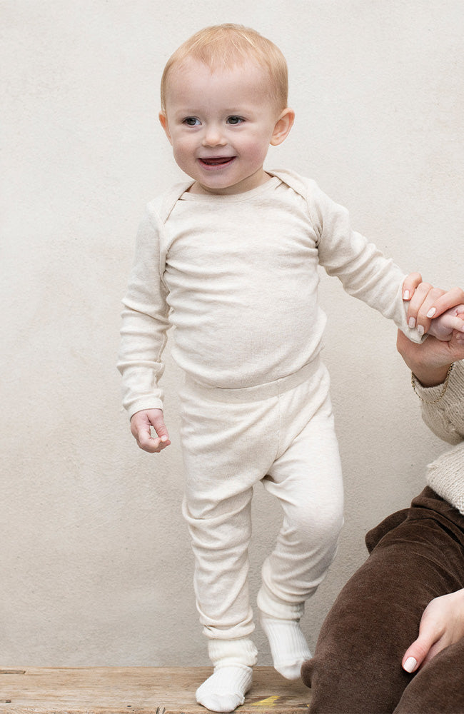 Baby Leggings - Shell-Melange Serendipity Organics Leggings