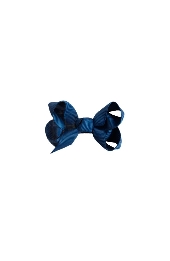 Hårrosett Mini - Light Navy