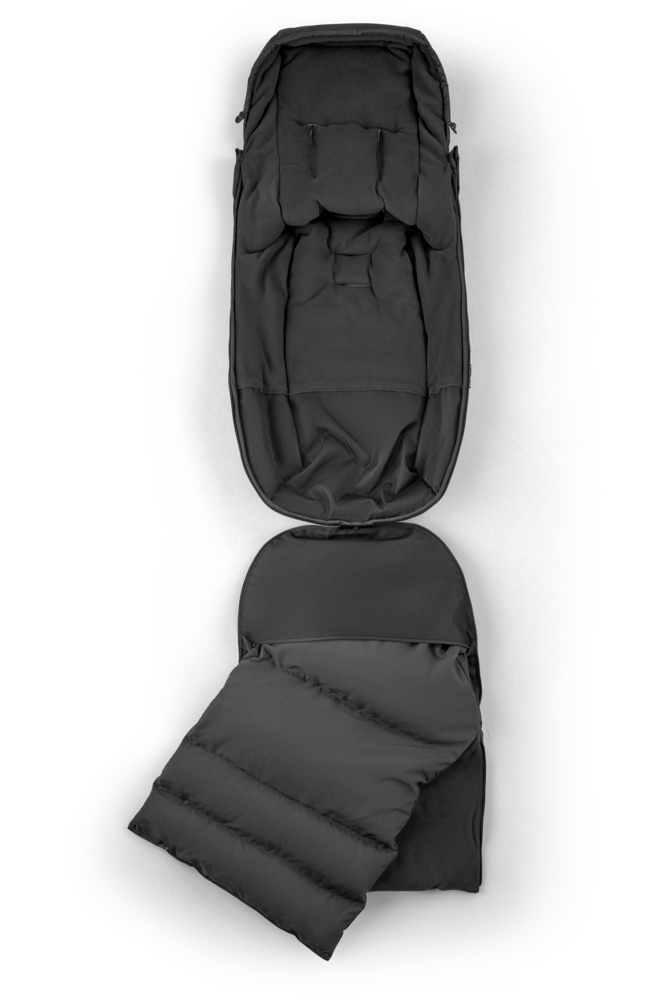 Bugaboo Thermolite Performance Åkpåse - Heritage Black Bugaboo Footmuff