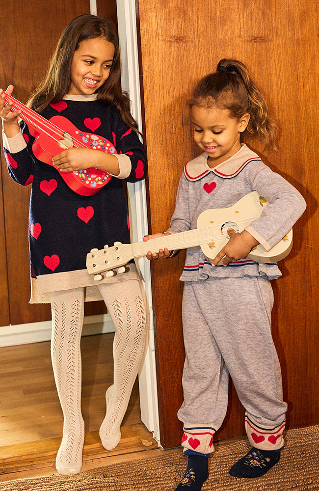 Wooden Ukulele - Lemon Konges Slöjd Leksak