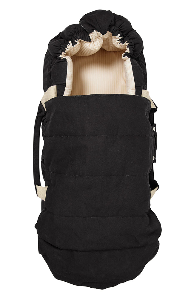 Organic Multifunctional Lift - Black w/ Cream Solid Stripe Copenhagen Colors babylift
