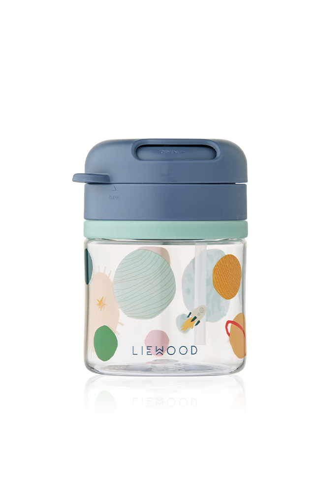 Pavia Tritan Straw Cup - Universe/Classic navy