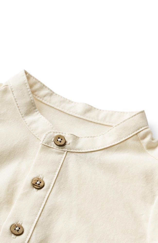 Romper Shirt Victor - Eggshell Wheat Baby & Toddler