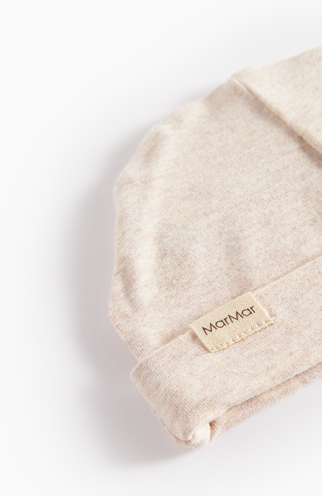 Aiko Hat - Light Beige Mel MarMar Copenhagen mössa